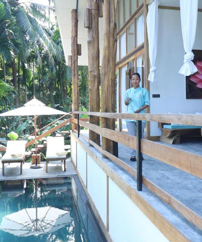 Satya Boutique Resort & Spa Vijay Nagar Beach Szoba fotó